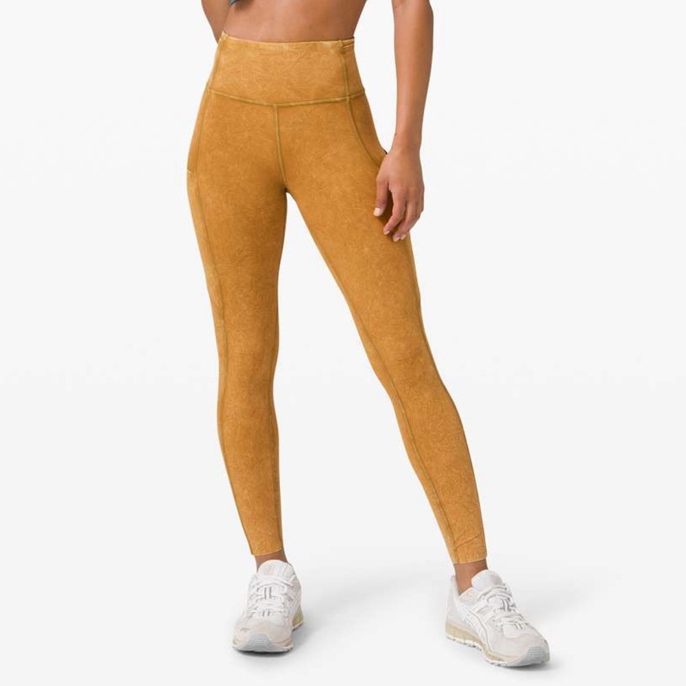 Lululemon Fast & Free Tight II 25” Ice Dye *Non-Reflective